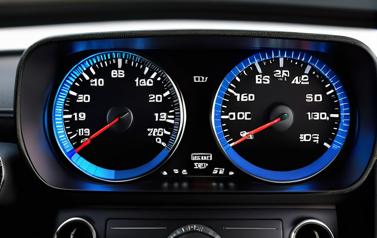 BMW iX의 실내 공간 활용성 - 3-inch instrument cluster and