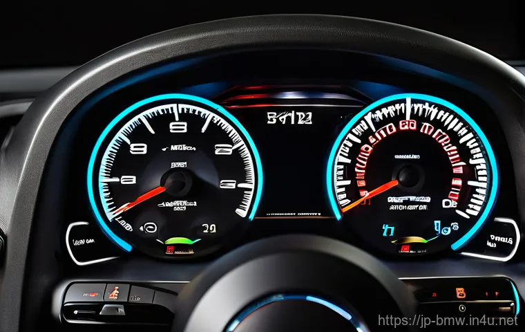 BMW i4 M50 고성능 모델 리뷰 - 3-inch instrument panel and