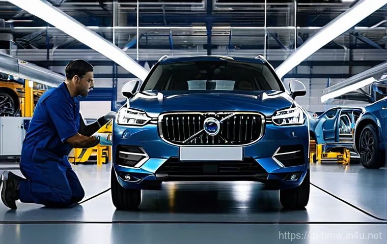 BMW X3와 볼보 XC60 유지비 비교 - **Daily Luxury and Practicality:** A dynamic split image. On the left, a BMW X3 in a vibrant color i...