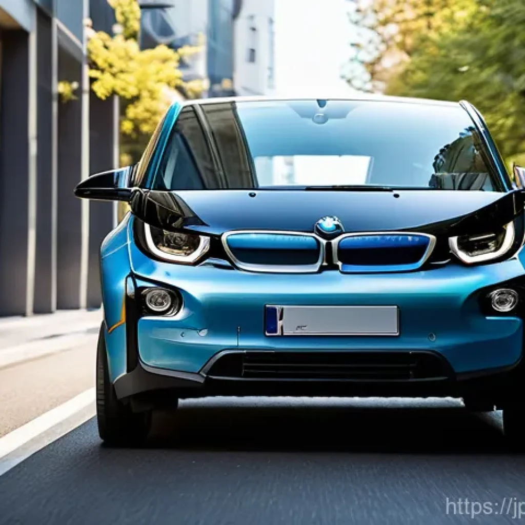 BMW i3의 중고차 가치 평가 - **Prompt 1: The Iconic Urban Pioneer - BMW i3 (Early Model)**
    "A stunning, eye-level shot of an ...